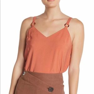Topshop Orange Cami